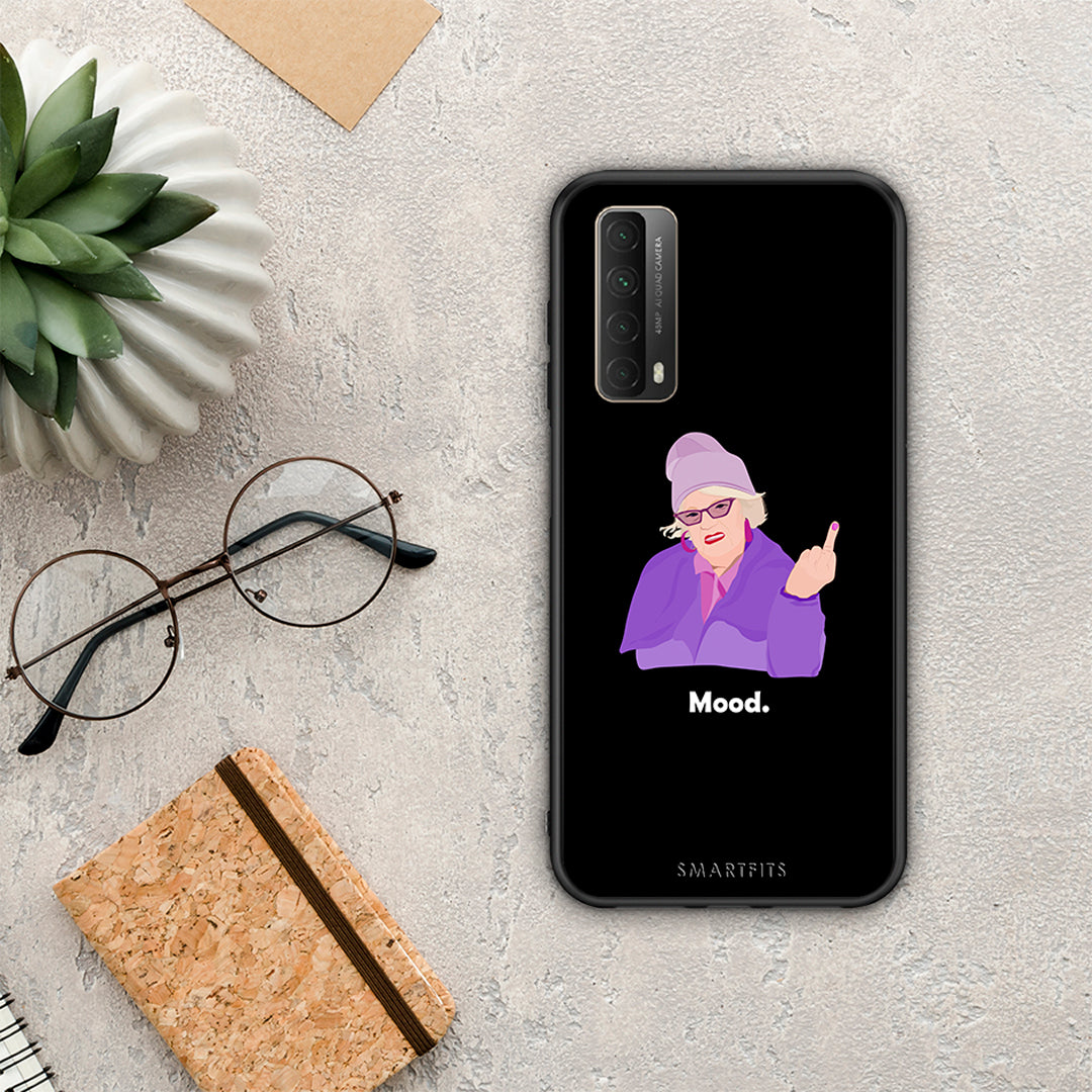 Grandma Mood Black - Huawei P Smart 2021 case