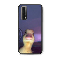 Thumbnail for Θήκη Huawei P Smart 2021 Meme Duck από τη Smartfits με σχέδιο στο πίσω μέρος και μαύρο περίβλημα | Huawei P Smart 2021 Meme Duck case with colorful back and black bezels