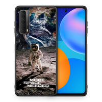 Thumbnail for Θήκη Huawei P Smart 2021 More Space από τη Smartfits με σχέδιο στο πίσω μέρος και μαύρο περίβλημα | Huawei P Smart 2021 More Space case with colorful back and black bezels