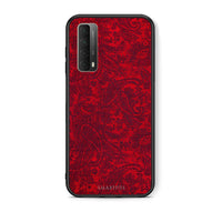 Thumbnail for Θήκη Huawei P Smart 2021 Paisley Cashmere από τη Smartfits με σχέδιο στο πίσω μέρος και μαύρο περίβλημα | Huawei P Smart 2021 Paisley Cashmere case with colorful back and black bezels