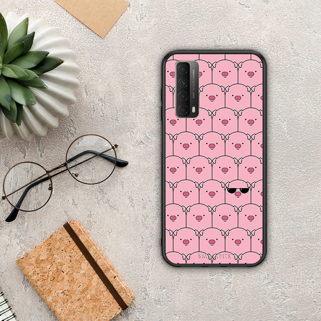 Pig Glasses - Huawei P Smart 2021 case