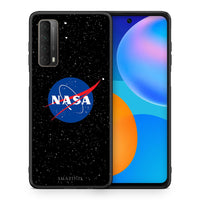 Thumbnail for Θήκη Huawei P Smart 2021 NASA PopArt από τη Smartfits με σχέδιο στο πίσω μέρος και μαύρο περίβλημα | Huawei P Smart 2021 NASA PopArt case with colorful back and black bezels