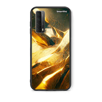 Thumbnail for Θήκη Huawei P Smart 2021 Real Gold από τη Smartfits με σχέδιο στο πίσω μέρος και μαύρο περίβλημα | Huawei P Smart 2021 Real Gold case with colorful back and black bezels
