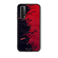 Thumbnail for Θήκη Αγίου Βαλεντίνου Huawei P Smart 2021 Red Paint από τη Smartfits με σχέδιο στο πίσω μέρος και μαύρο περίβλημα | Huawei P Smart 2021 Red Paint case with colorful back and black bezels