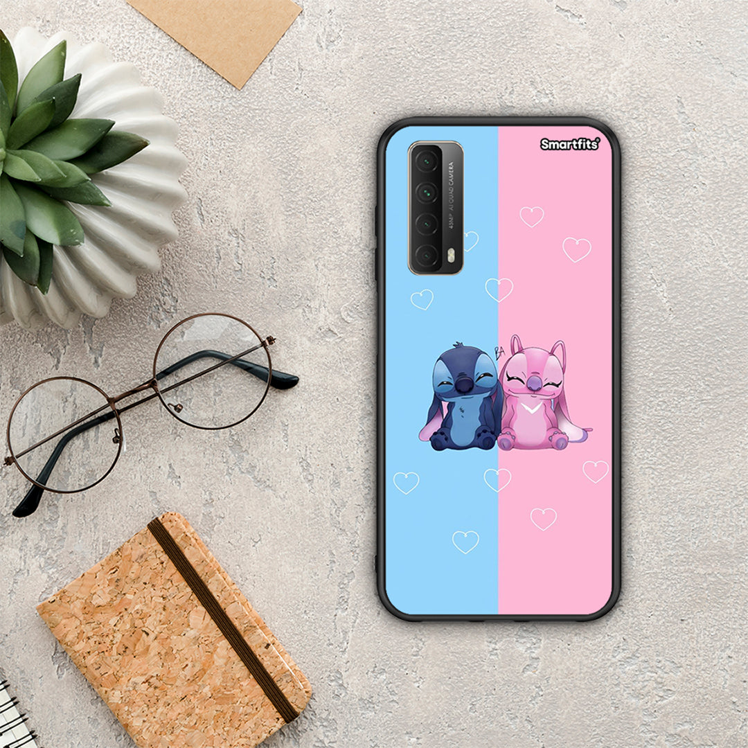 Stitch And Angel - Huawei P Smart 2021 θήκη