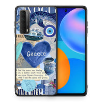 Thumbnail for Θήκη Huawei P Smart 2021 Summer In Greece από τη Smartfits με σχέδιο στο πίσω μέρος και μαύρο περίβλημα | Huawei P Smart 2021 Summer In Greece case with colorful back and black bezels