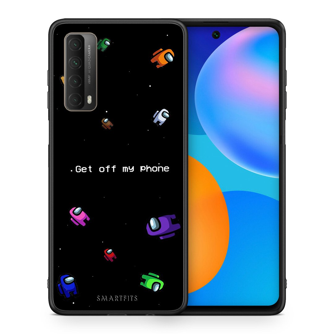 Θήκη Huawei P Smart 2021 AFK Text από τη Smartfits με σχέδιο στο πίσω μέρος και μαύρο περίβλημα | Huawei P Smart 2021 AFK Text case with colorful back and black bezels