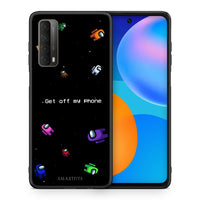 Thumbnail for Θήκη Huawei P Smart 2021 AFK Text από τη Smartfits με σχέδιο στο πίσω μέρος και μαύρο περίβλημα | Huawei P Smart 2021 AFK Text case with colorful back and black bezels