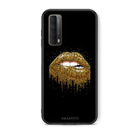 Thumbnail for Θήκη Huawei P Smart 2021 Golden Valentine από τη Smartfits με σχέδιο στο πίσω μέρος και μαύρο περίβλημα | Huawei P Smart 2021 Golden Valentine case with colorful back and black bezels