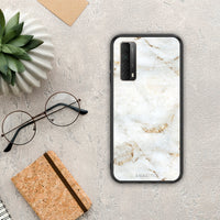 Thumbnail for White Gold Marble - Huawei P Smart 2021 case
