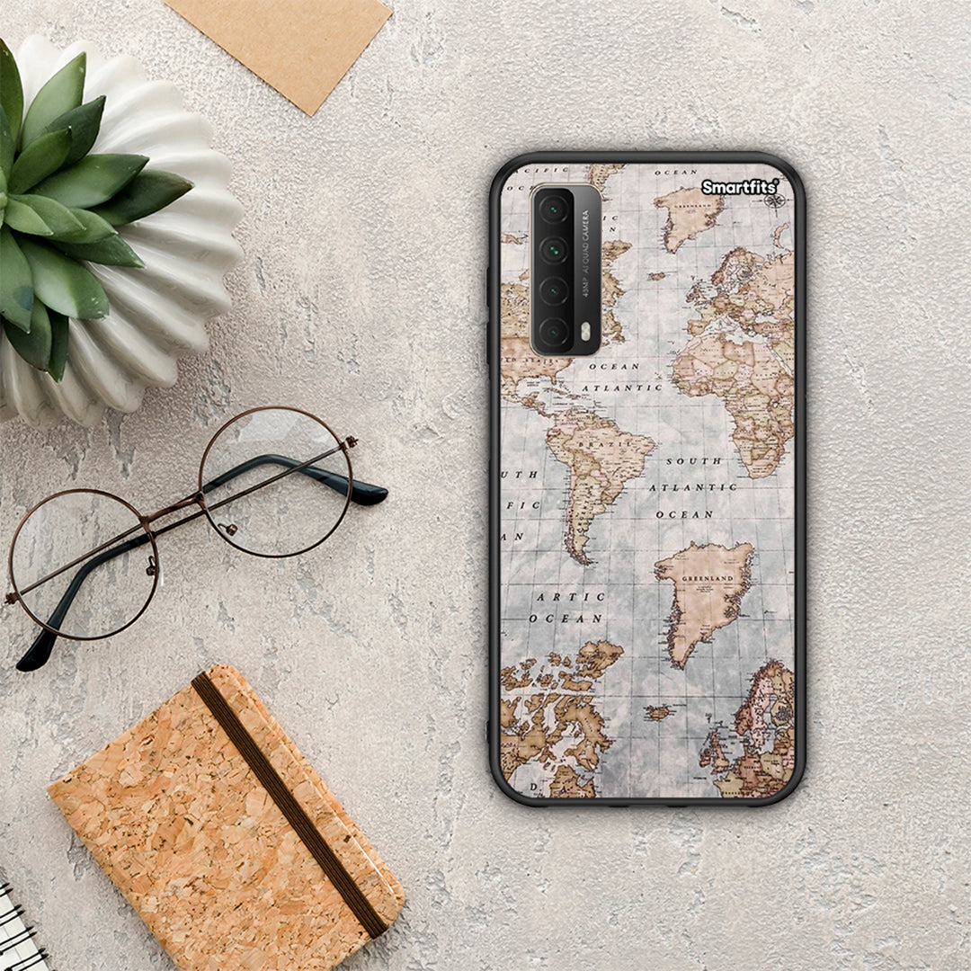 World Map - Huawei P Smart 2021 θήκη