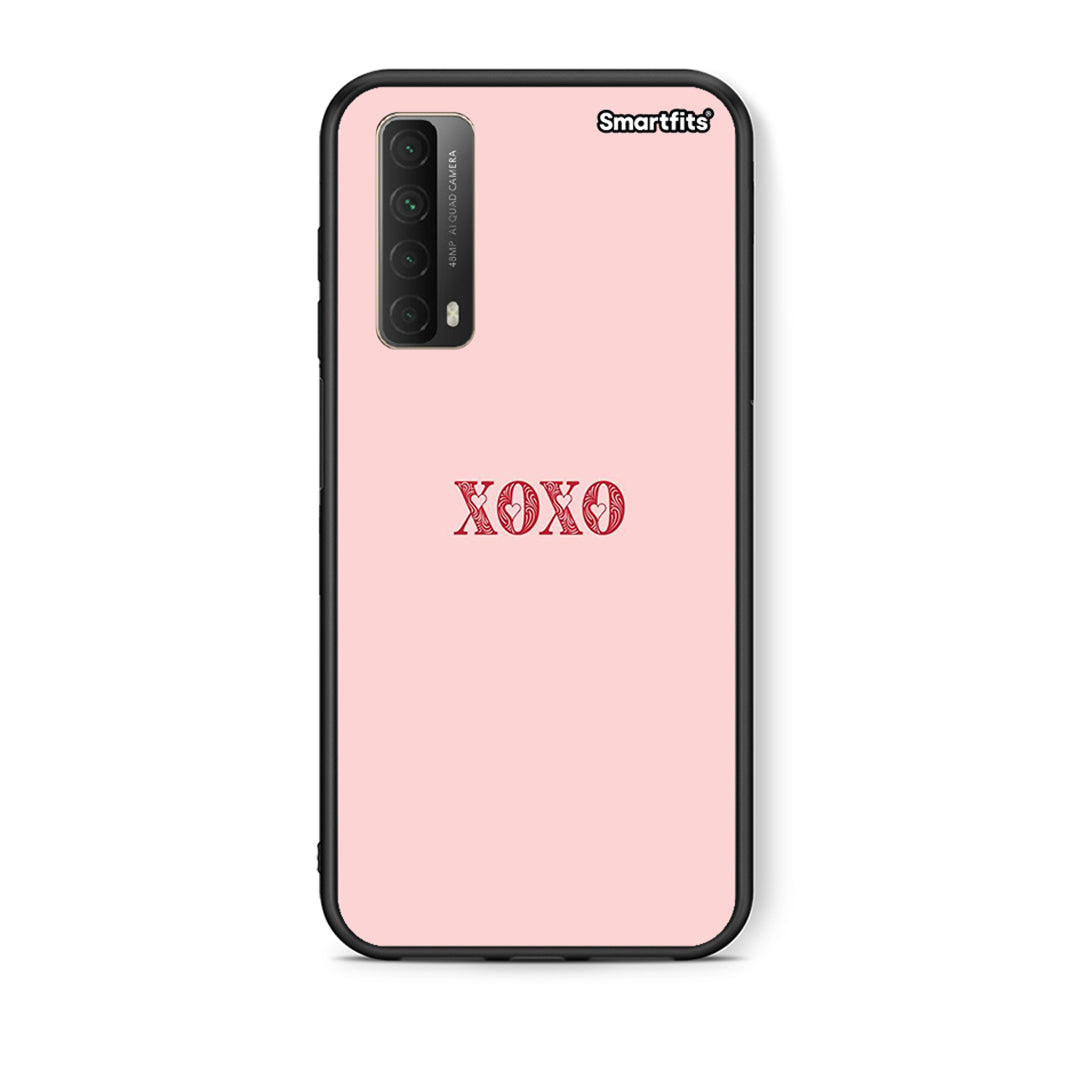 Θήκη Huawei P Smart 2021 XOXO Love από τη Smartfits με σχέδιο στο πίσω μέρος και μαύρο περίβλημα | Huawei P Smart 2021 XOXO Love case with colorful back and black bezels