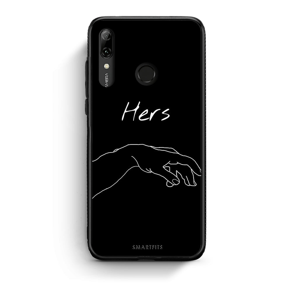 Huawei P Smart 2019 Aeshetic Love 1 Θήκη Αγίου Βαλεντίνου από τη Smartfits με σχέδιο στο πίσω μέρος και μαύρο περίβλημα | Smartphone case with colorful back and black bezels by Smartfits