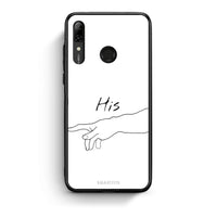 Thumbnail for Huawei P Smart 2019 Aeshetic Love 2 Θήκη Αγίου Βαλεντίνου από τη Smartfits με σχέδιο στο πίσω μέρος και μαύρο περίβλημα | Smartphone case with colorful back and black bezels by Smartfits