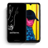 Thumbnail for Θήκη Αγίου Βαλεντίνου Huawei P Smart 2019 Always & Forever 2 από τη Smartfits με σχέδιο στο πίσω μέρος και μαύρο περίβλημα | Huawei P Smart 2019 Always & Forever 2 case with colorful back and black bezels