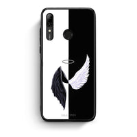 Thumbnail for Huawei P Smart 2019 Angels Demons θήκη από τη Smartfits με σχέδιο στο πίσω μέρος και μαύρο περίβλημα | Smartphone case with colorful back and black bezels by Smartfits