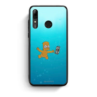 Thumbnail for Huawei P Smart 2019 Chasing Money θήκη από τη Smartfits με σχέδιο στο πίσω μέρος και μαύρο περίβλημα | Smartphone case with colorful back and black bezels by Smartfits