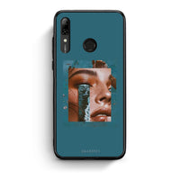Thumbnail for Huawei P Smart 2019 Cry An Ocean θήκη από τη Smartfits με σχέδιο στο πίσω μέρος και μαύρο περίβλημα | Smartphone case with colorful back and black bezels by Smartfits