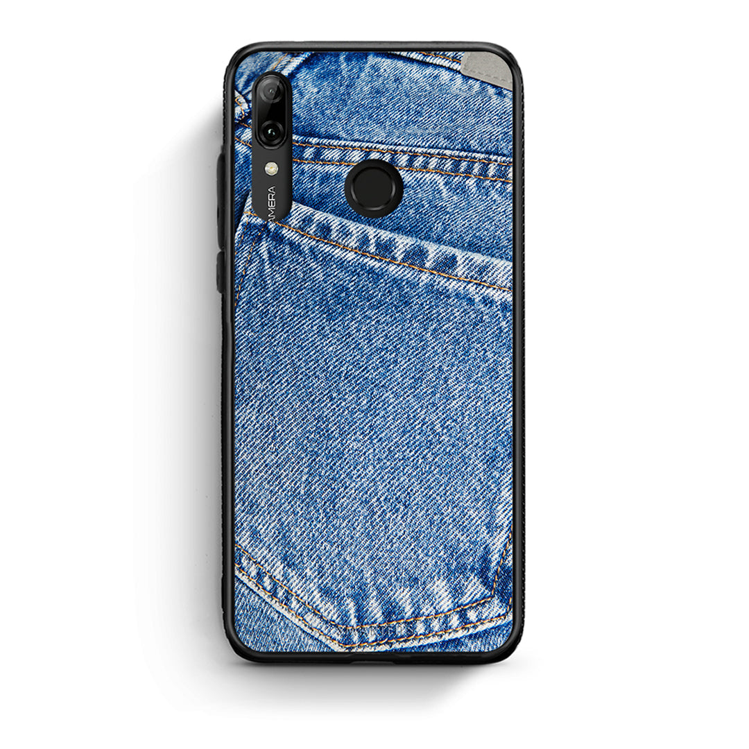 Huawei P Smart 2019 Jeans Pocket θήκη από τη Smartfits με σχέδιο στο πίσω μέρος και μαύρο περίβλημα | Smartphone case with colorful back and black bezels by Smartfits