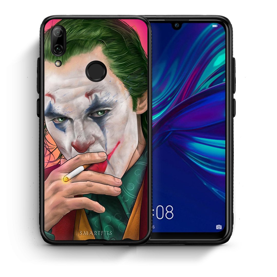 Θήκη Huawei P Smart 2019 JokesOnU PopArt από τη Smartfits με σχέδιο στο πίσω μέρος και μαύρο περίβλημα | Huawei P Smart 2019 JokesOnU PopArt case with colorful back and black bezels