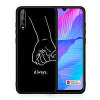 Thumbnail for Θήκη Αγίου Βαλεντίνου Huawei P Smart S Always & Forever 1 από τη Smartfits με σχέδιο στο πίσω μέρος και μαύρο περίβλημα | Huawei P Smart S Always & Forever 1 case with colorful back and black bezels
