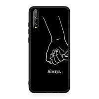 Thumbnail for Huawei P Smart S Always & Forever 1 Θήκη Αγίου Βαλεντίνου από τη Smartfits με σχέδιο στο πίσω μέρος και μαύρο περίβλημα | Smartphone case with colorful back and black bezels by Smartfits