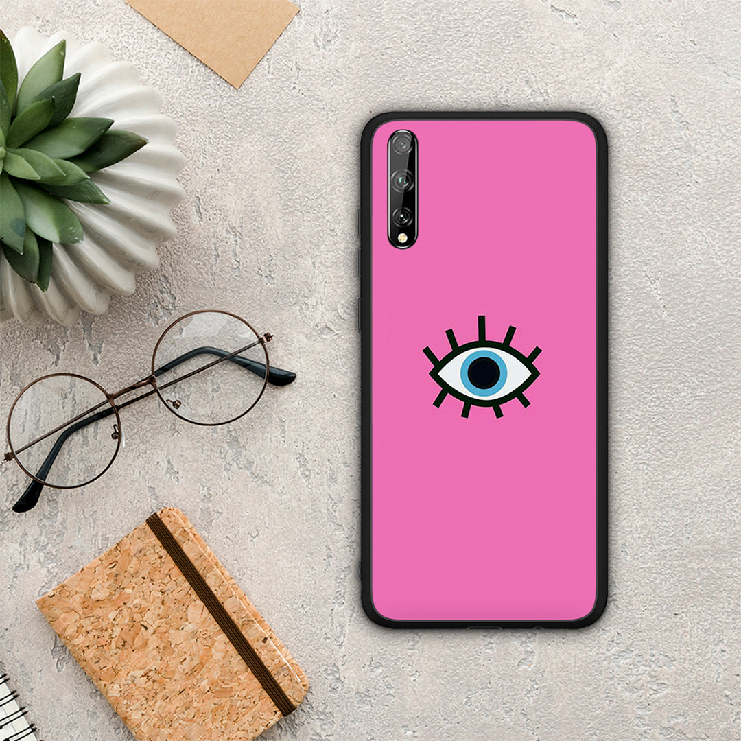 Blue Eye Pink - Huawei P Smart S case