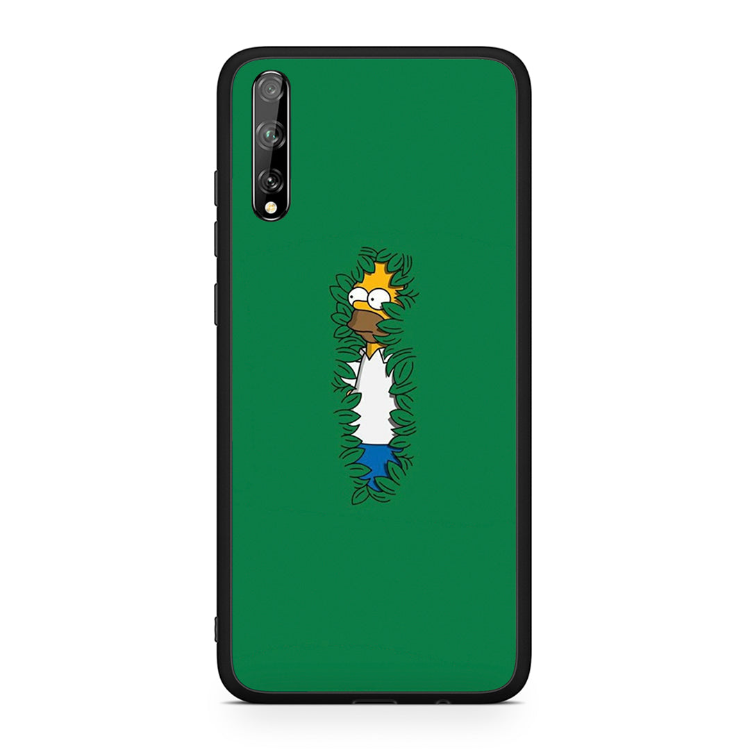 Huawei P Smart S Bush Man Θήκη Αγίου Βαλεντίνου από τη Smartfits με σχέδιο στο πίσω μέρος και μαύρο περίβλημα | Smartphone case with colorful back and black bezels by Smartfits