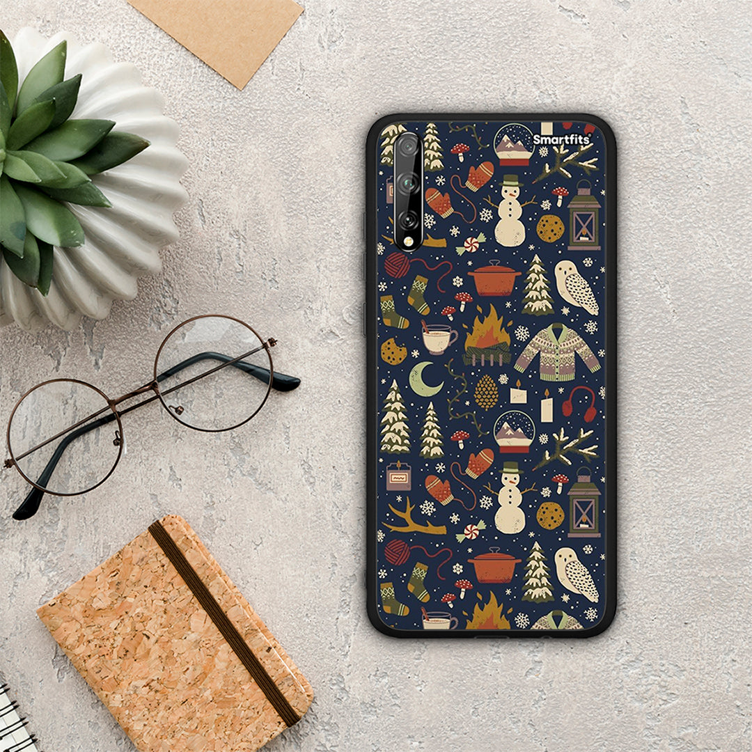 Christmas Elements - Huawei P Smart S Case