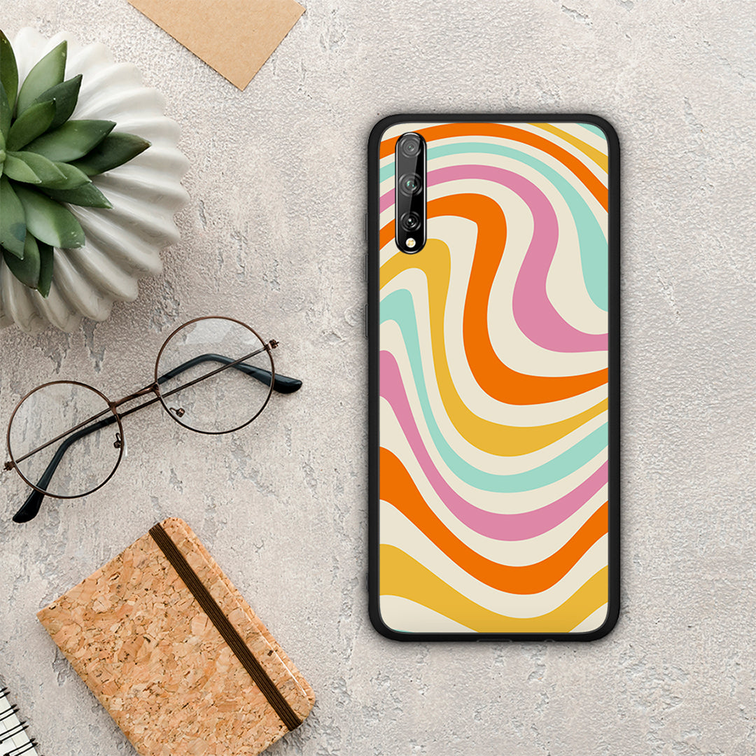 Colorful Waves - Huawei P Smart S case