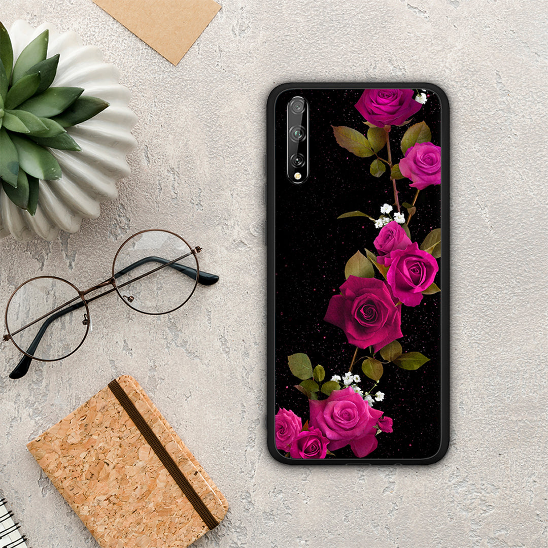 Flower Red Roses - Huawei P Smart S case