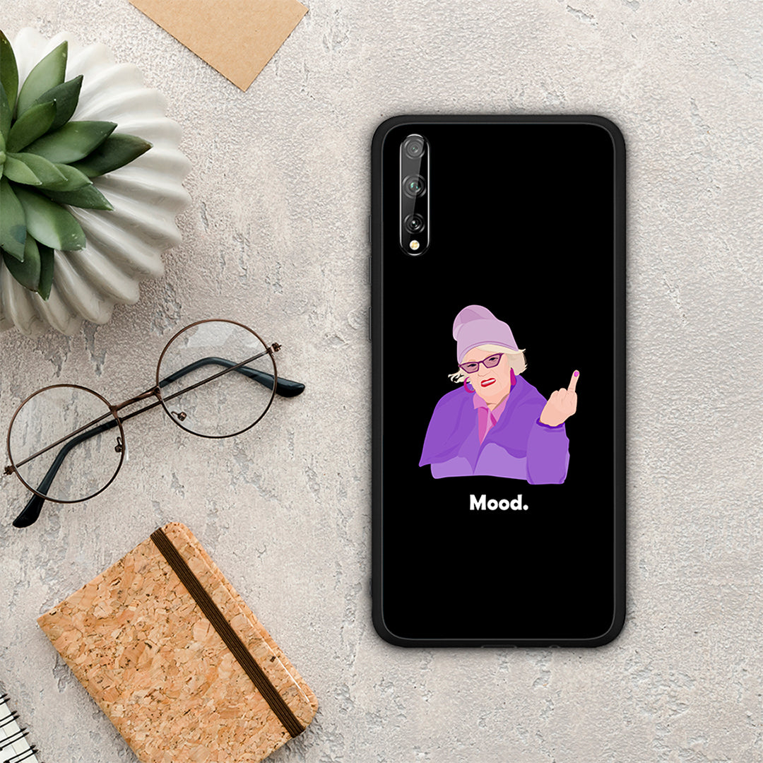 Grandma Mood Black - Huawei P Smart S case