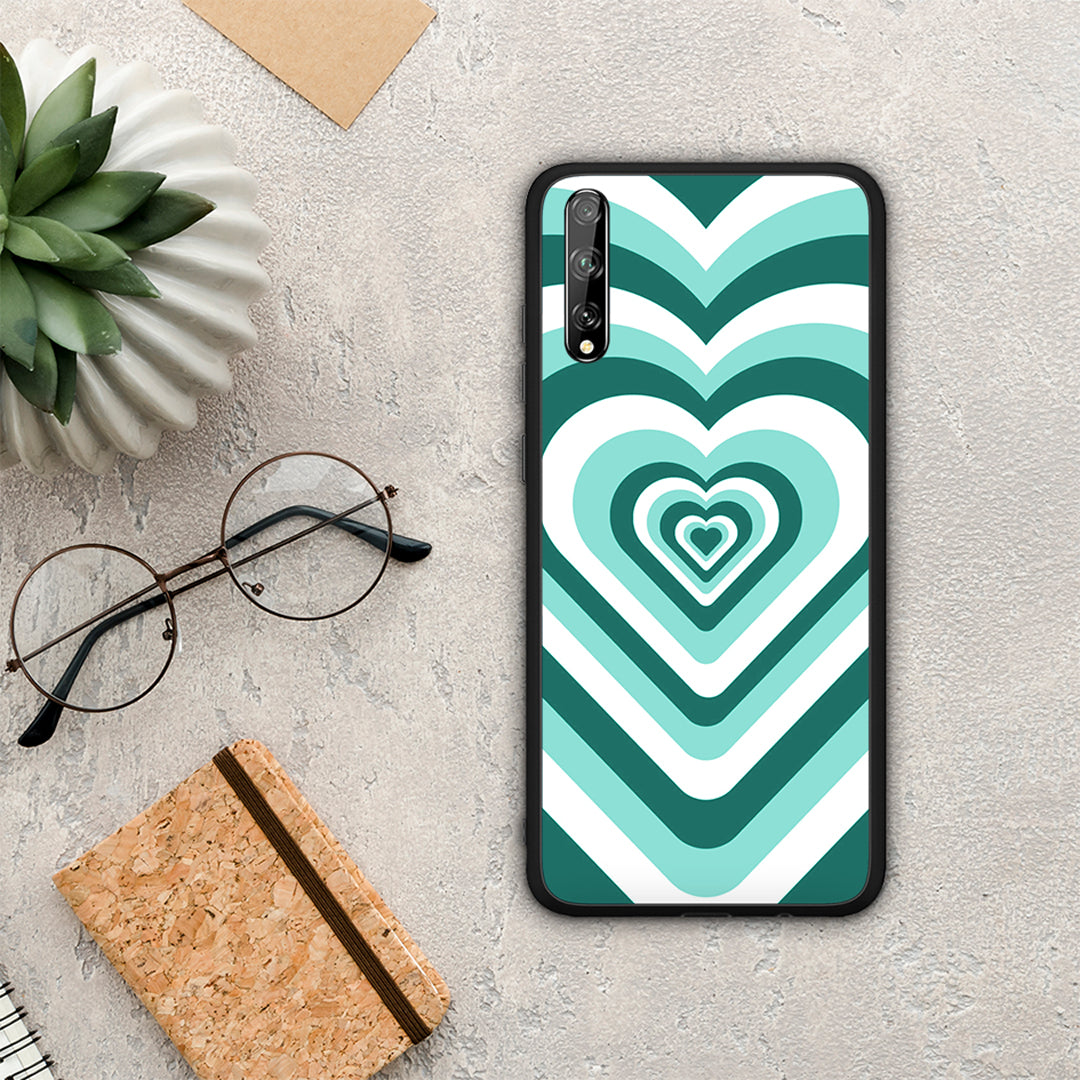 Green Hearts - Huawei P Smart S case