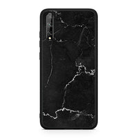 Thumbnail for Huawei P Smart S Marble Black θήκη από τη Smartfits με σχέδιο στο πίσω μέρος και μαύρο περίβλημα | Smartphone case with colorful back and black bezels by Smartfits