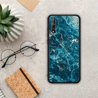 Thumbnail for Marble Blue - Huawei P Smart S case