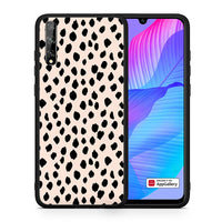 Thumbnail for Θήκη Huawei P Smart S New Polka Dots από τη Smartfits με σχέδιο στο πίσω μέρος και μαύρο περίβλημα | Huawei P Smart S New Polka Dots case with colorful back and black bezels