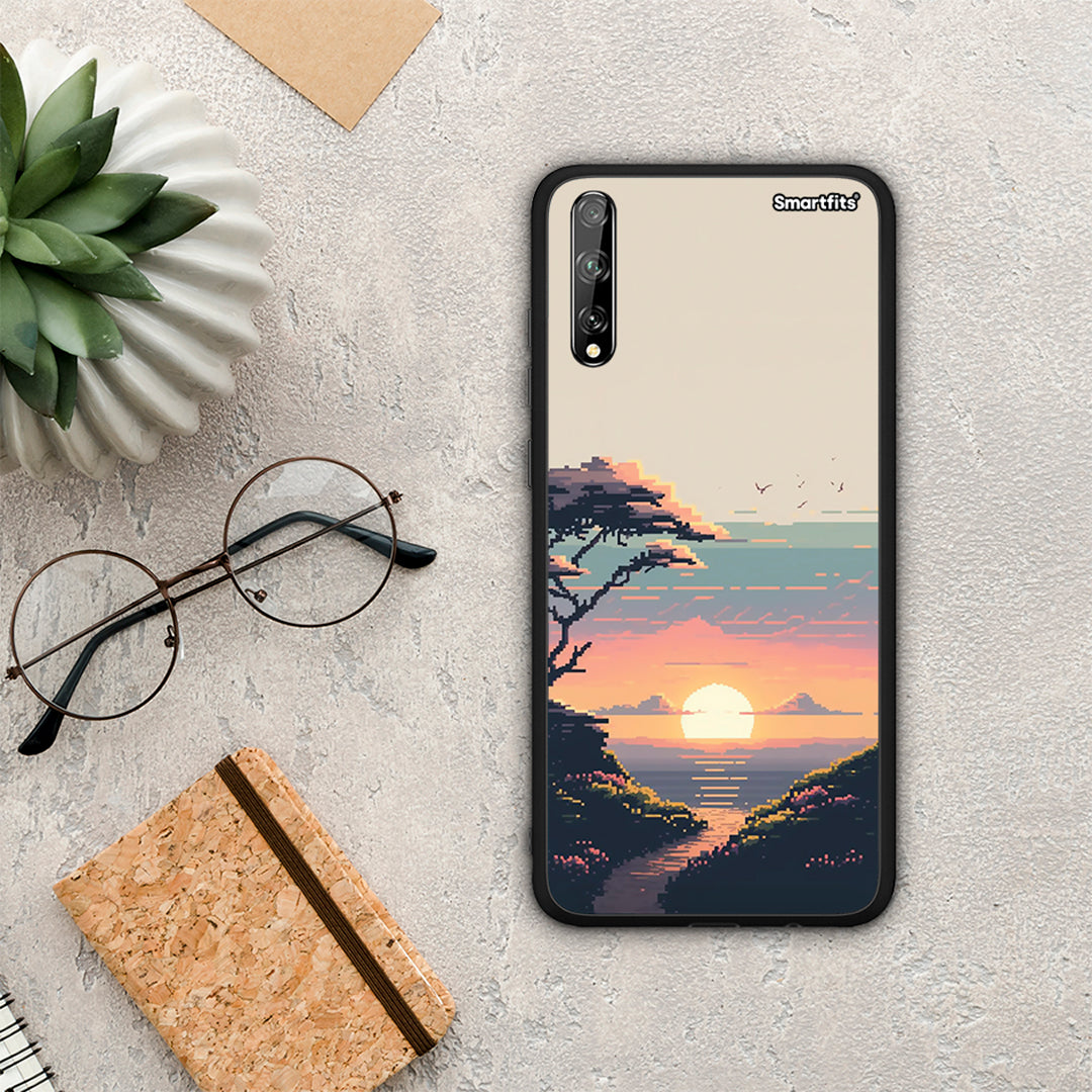 Pixel Sunset - Huawei P Smart S case