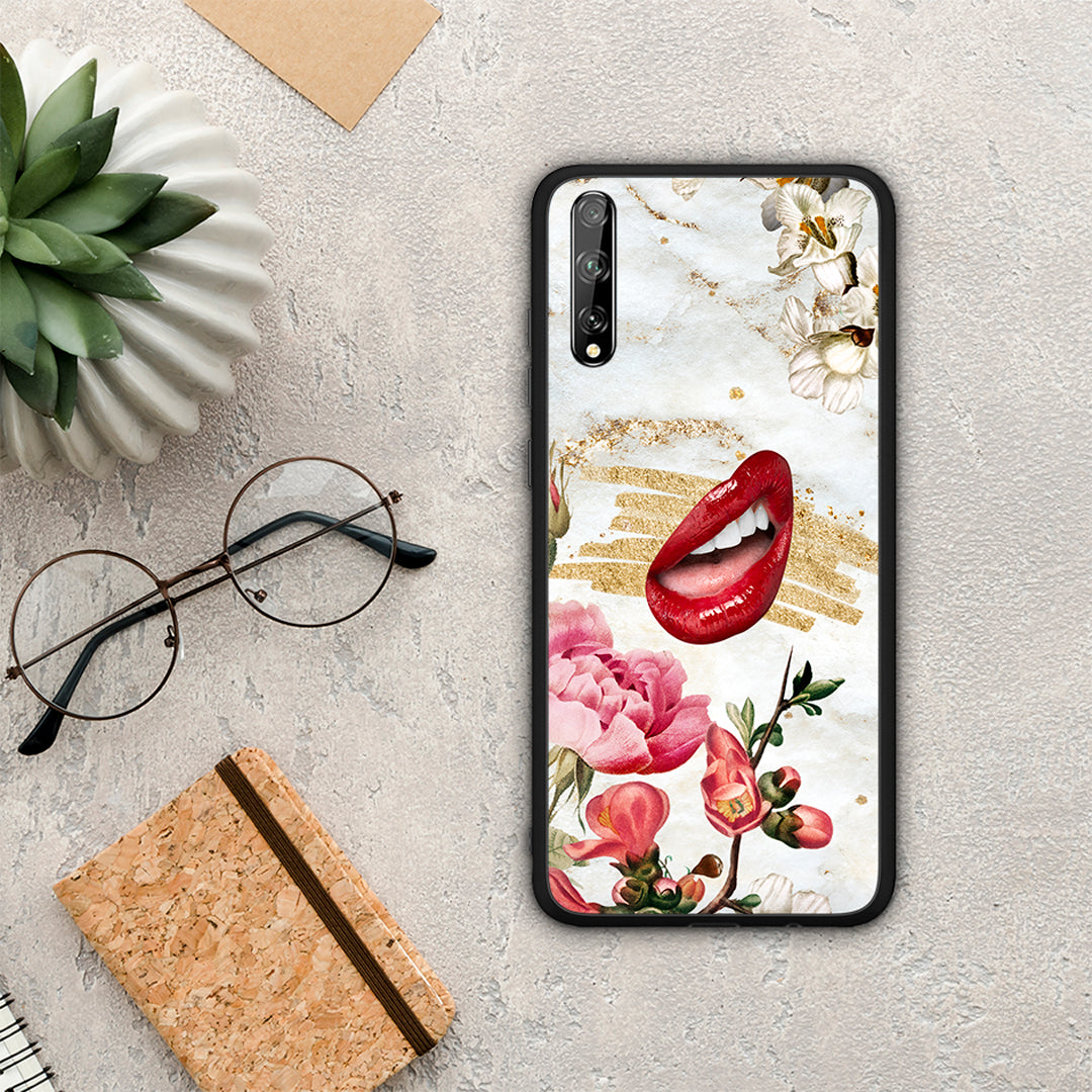 Red Lips - Huawei P Smart S case