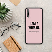 Thumbnail for Superpower Woman - Huawei P Smart S case