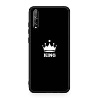 Thumbnail for Huawei P Smart S King Valentine θήκη από τη Smartfits με σχέδιο στο πίσω μέρος και μαύρο περίβλημα | Smartphone case with colorful back and black bezels by Smartfits