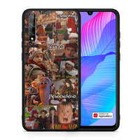 Thumbnail for Θήκη Huawei P Smart S Xmas Wishes από τη Smartfits με σχέδιο στο πίσω μέρος και μαύρο περίβλημα | Huawei P Smart S Xmas Wishes case with colorful back and black bezels