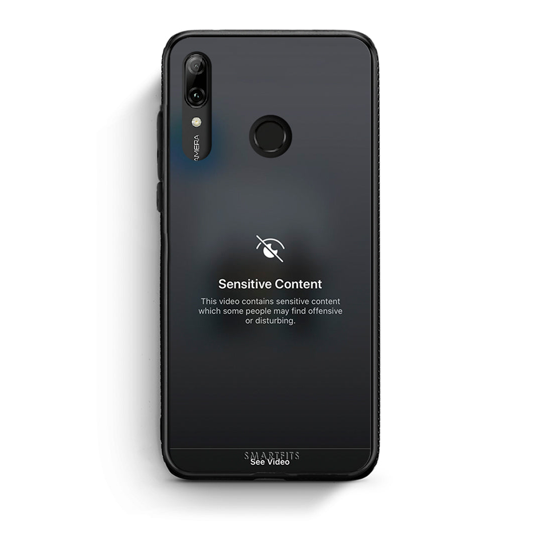 Huawei P Smart 2019 Sensitive Content θήκη από τη Smartfits με σχέδιο στο πίσω μέρος και μαύρο περίβλημα | Smartphone case with colorful back and black bezels by Smartfits