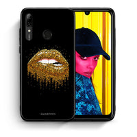 Thumbnail for Θήκη Huawei P Smart 2019 Golden Valentine από τη Smartfits με σχέδιο στο πίσω μέρος και μαύρο περίβλημα | Huawei P Smart 2019 Golden Valentine case with colorful back and black bezels