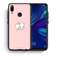 Thumbnail for Θήκη Huawei P Smart 2019 Love Valentine από τη Smartfits με σχέδιο στο πίσω μέρος και μαύρο περίβλημα | Huawei P Smart 2019 Love Valentine case with colorful back and black bezels