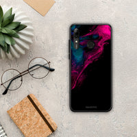 Thumbnail for Watercolor Pink Black - Huawei P Smart 2019 / P Smart+ / Nova 3i Case