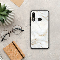Thumbnail for White Gold Marble - Huawei P Smart 2019 case