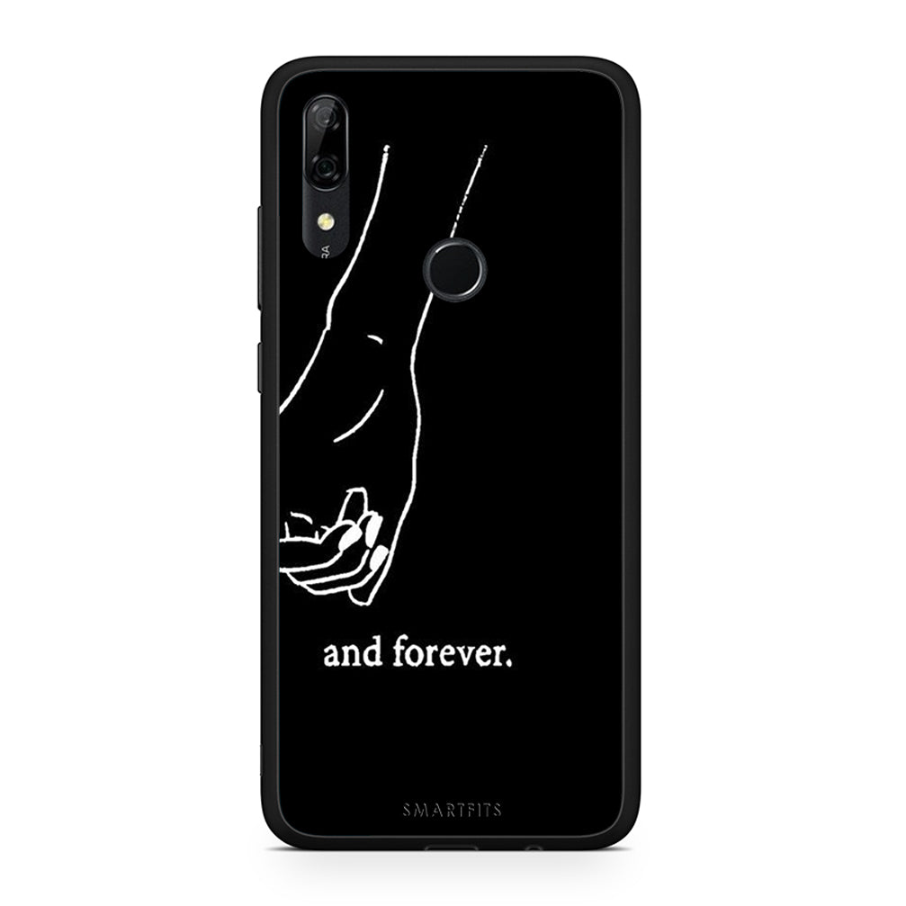 Huawei P Smart Z Always & Forever 2 Θήκη Αγίου Βαλεντίνου από τη Smartfits με σχέδιο στο πίσω μέρος και μαύρο περίβλημα | Smartphone case with colorful back and black bezels by Smartfits