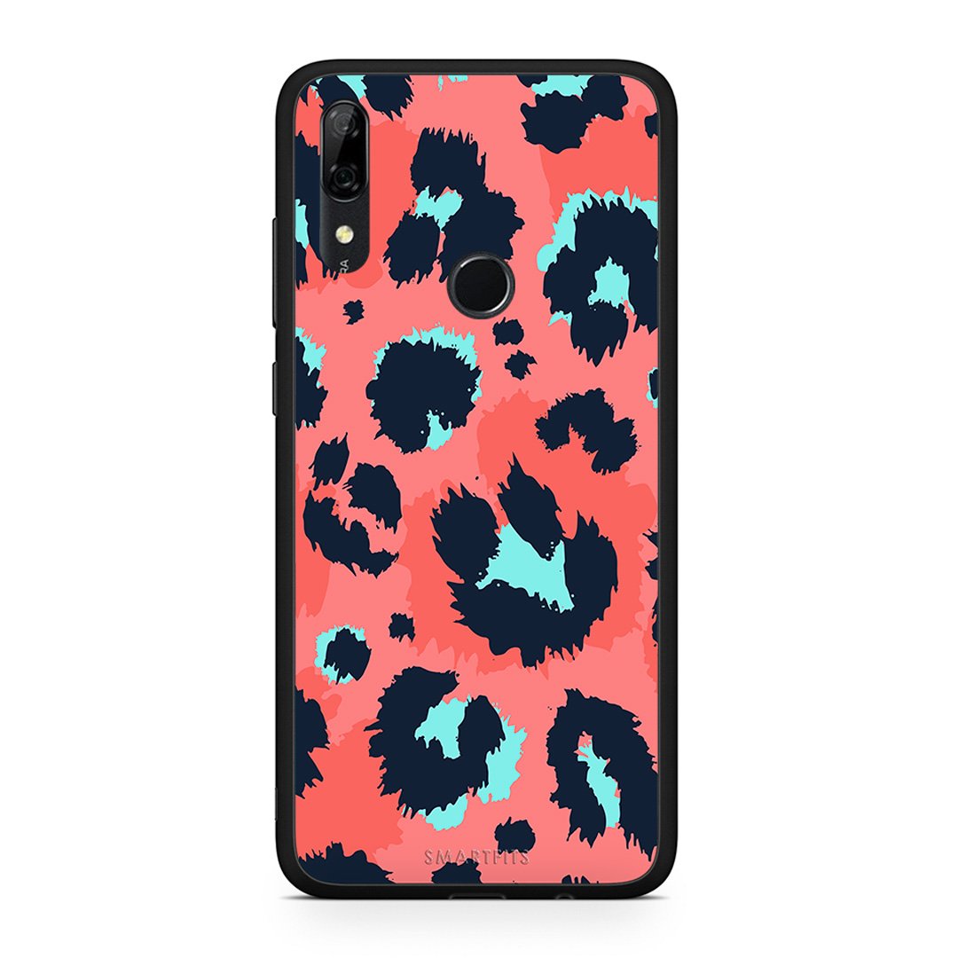 22 - Huawei P Smart Z Pink Leopard Animal case, cover, bumper