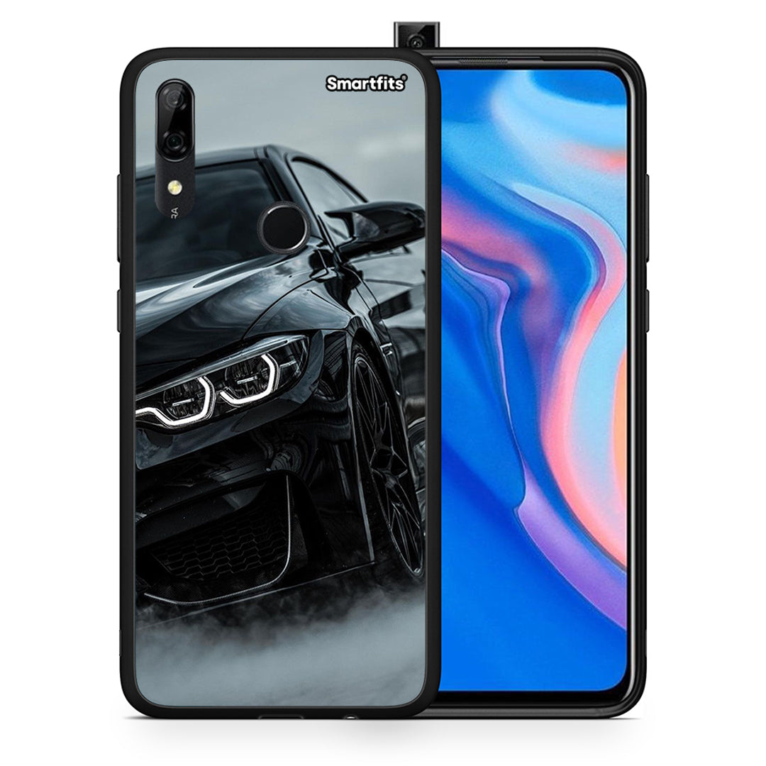 Θήκη Huawei P Smart Z Black BMW από τη Smartfits με σχέδιο στο πίσω μέρος και μαύρο περίβλημα | Huawei P Smart Z Black BMW case with colorful back and black bezels