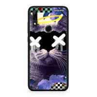 Thumbnail for Huawei P Smart Z Cat Collage θήκη από τη Smartfits με σχέδιο στο πίσω μέρος και μαύρο περίβλημα | Smartphone case with colorful back and black bezels by Smartfits